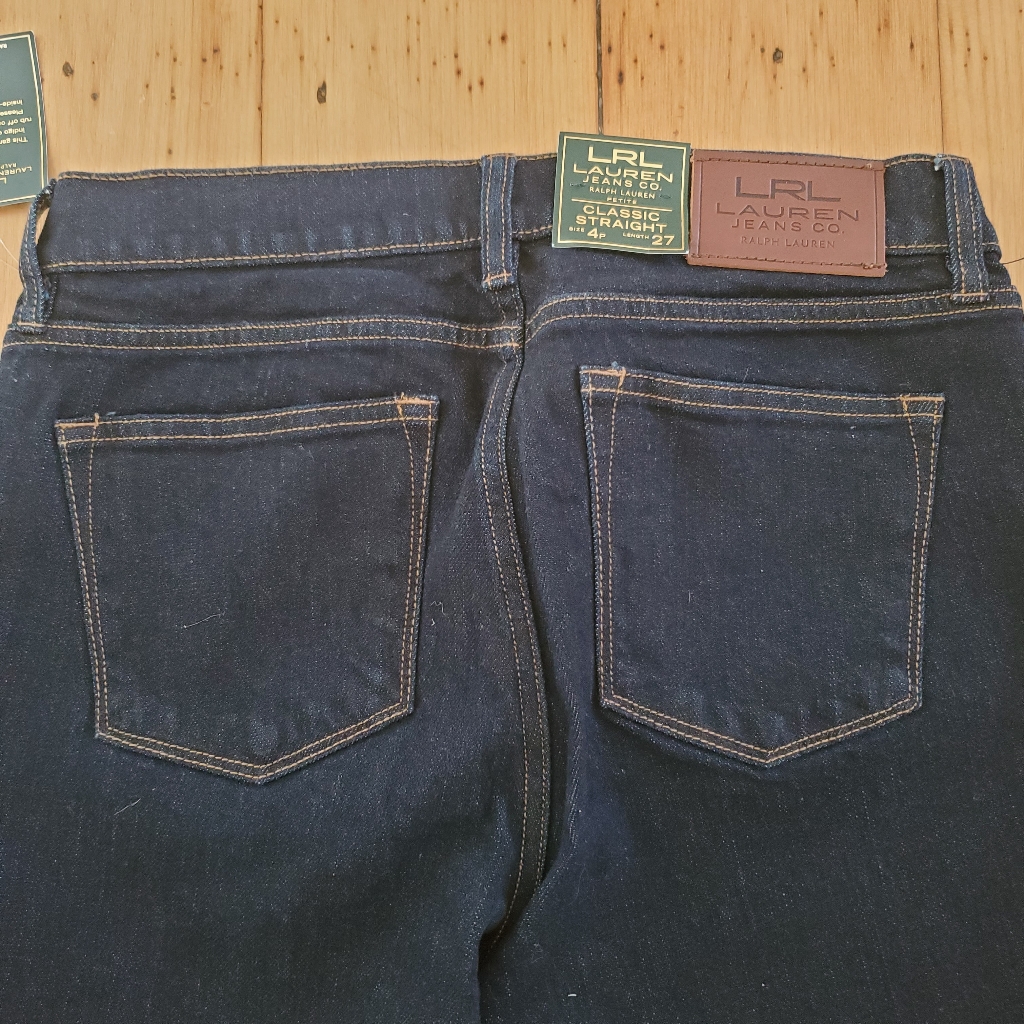 Ralph Lauren Petite Jeans. Sz 4p